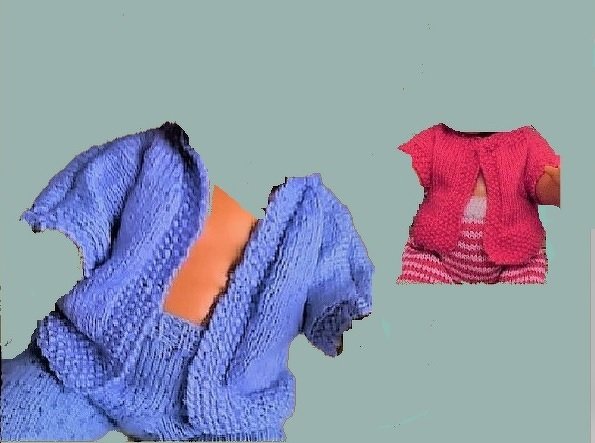 Schnell gestricktes Jäckchen für die Puppen