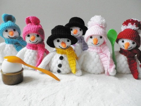 Eierwärmer - Schneemann