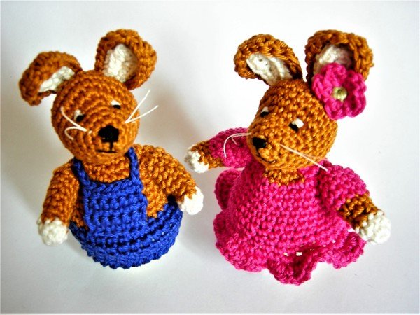 Osterhase Hakeln Eierwarmer Osterdeko