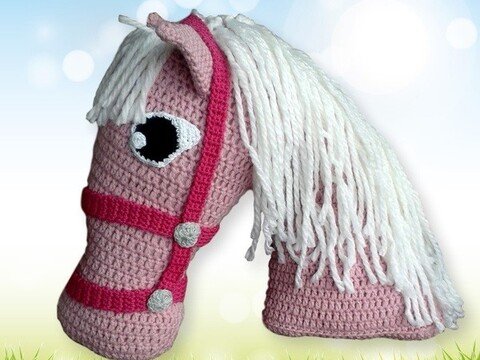 Horse Pillow Crochet Pattern