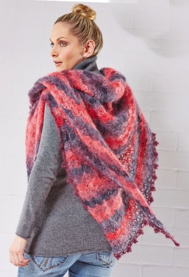 Xxl Tuch "Luft" Häkeln