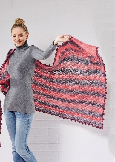 Xxl Tuch "Luft" Häkeln