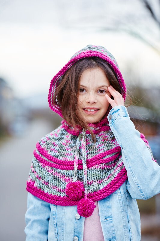 Scoodie "Herzdame" Stricken - Bild 3