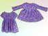 2 in 1 Häkelanleitung - Kindertop oder Kleid violet rose - alle Größen - einfach