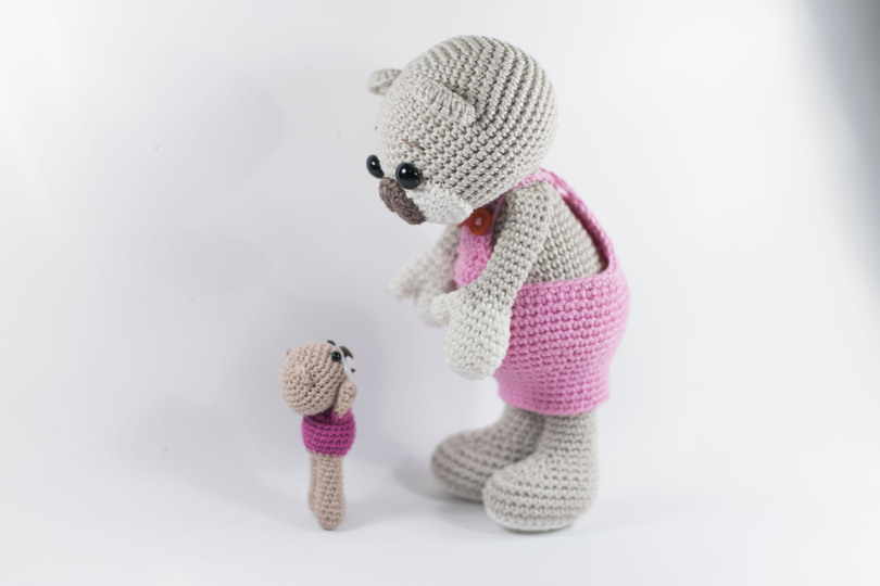 Haekelicious Bären Kombi-Paket 2 Anleitungen Mama und Baby