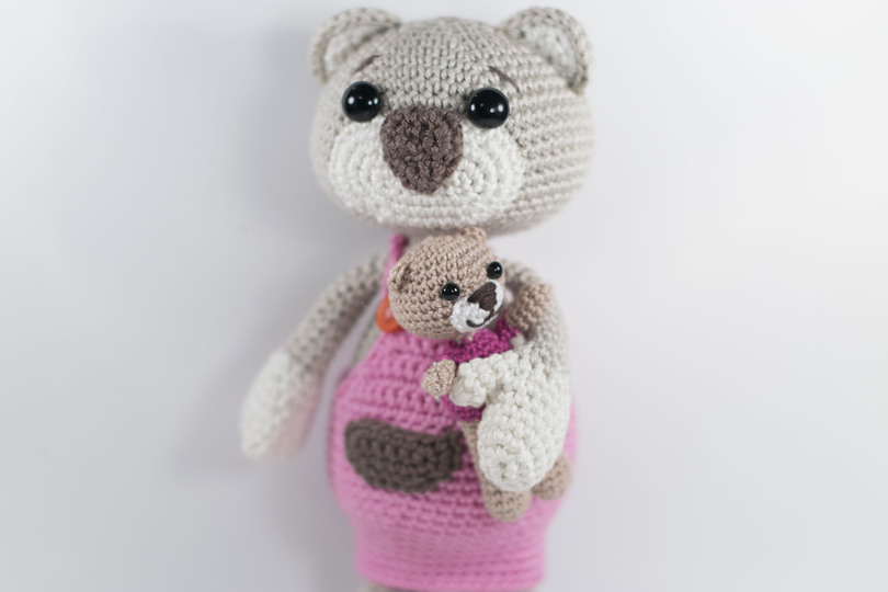 Haekelicious Bären Kombi-Paket 2 Anleitungen Mama und Baby