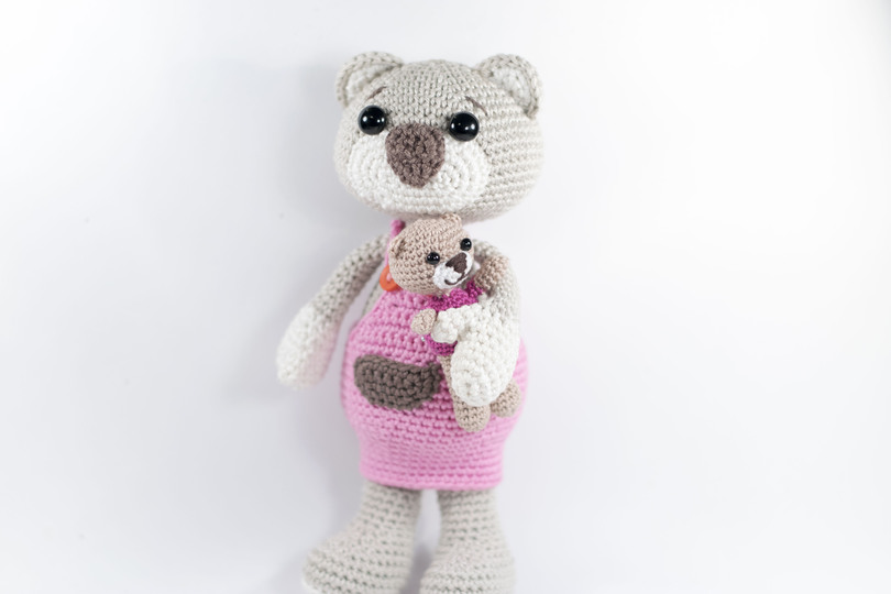 Haekelicious Bären Kombi-Paket 2 Anleitungen Mama und Baby