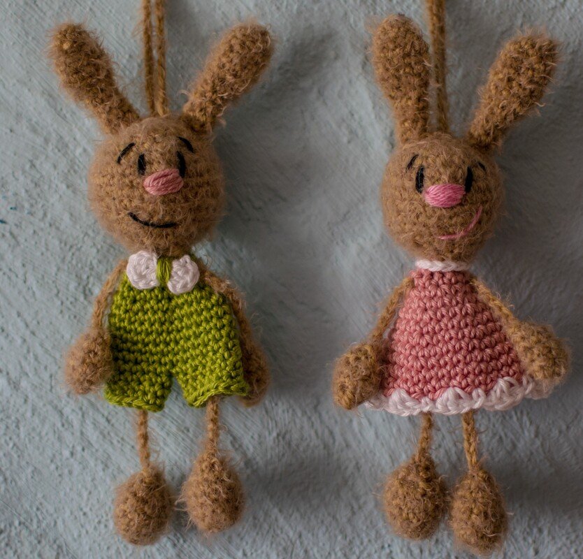 Hasen als Taschenbaumler