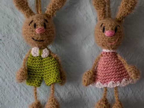 Hasen als Taschenbaumler