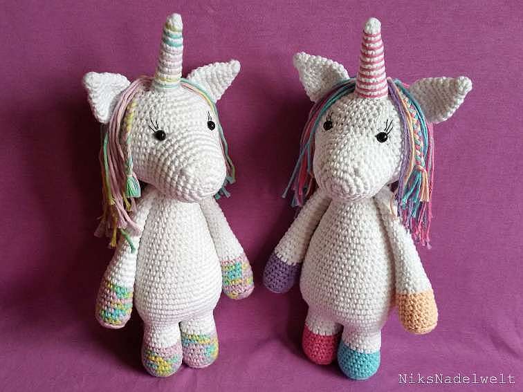 Häkelanleitung - Einhorn Emily - Bild 2