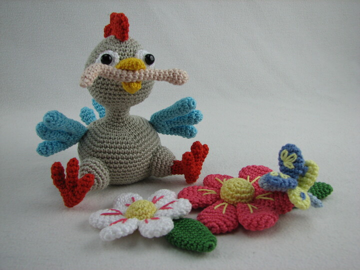 Großes Sparset: Häkelanleitung "Familie Frederik Hahn"