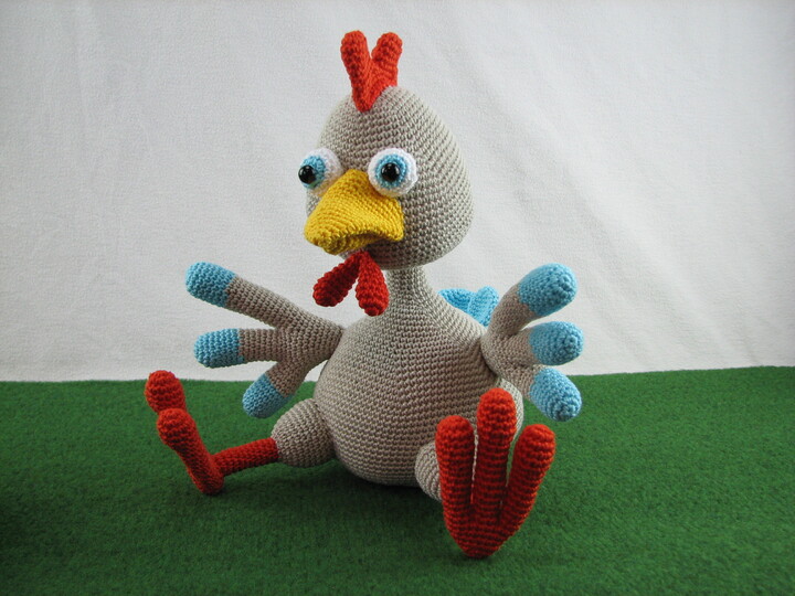 Großes Sparset: Häkelanleitung "Familie Frederik Hahn"