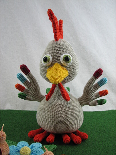 Großes Sparset: Häkelanleitung "Familie Frederik Hahn"