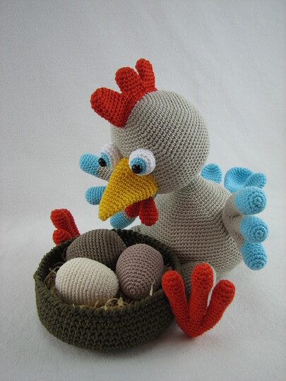 Großes Sparset: Häkelanleitung "Familie Frederik Hahn"