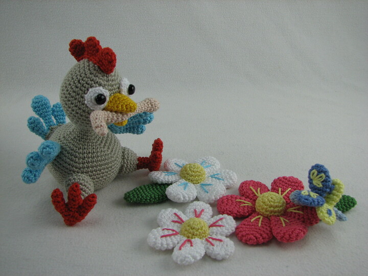 Großes Sparset: Häkelanleitung "Familie Frederik Hahn"