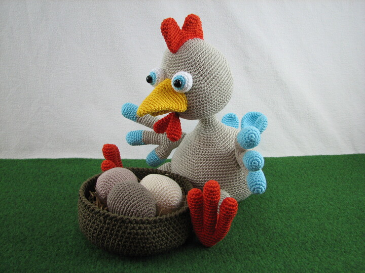 Großes Sparset: Häkelanleitung "Familie Frederik Hahn"