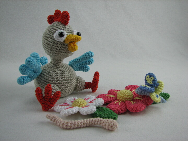 Großes Sparset: Häkelanleitung "Familie Frederik Hahn"