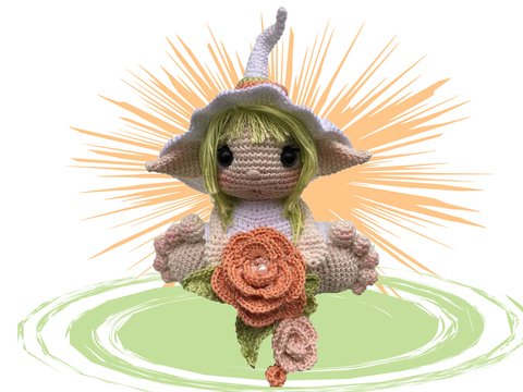Kobold Lisa Häkelanleitung Amigurumi
