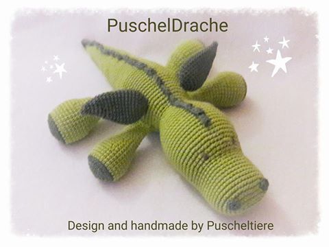 Häkelanleitung PuschelDrache