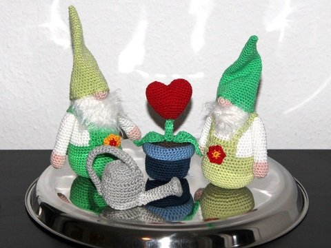 Gartenwichtel Häkelanleitung