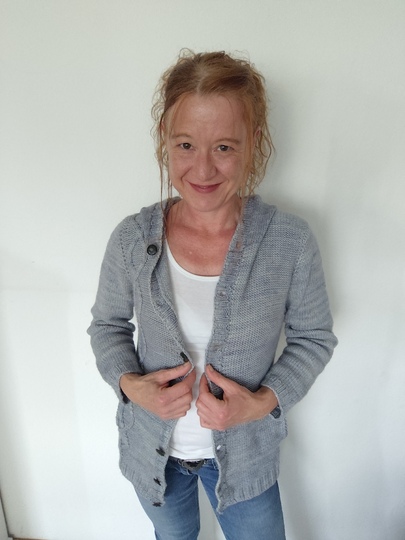 Knitting Pattern Hooded Cardigan – Seamless Knitted Jacket Twinning