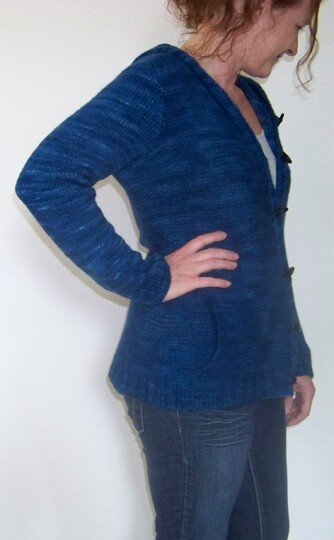 Strickanleitung Jacke ohne Nähte "Twining"