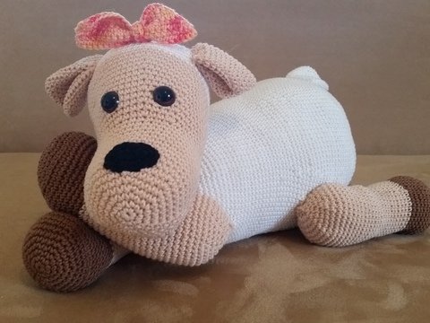 Häkelanleitung - Lea Lämmchen