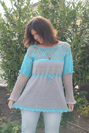 Tunika Romantik (Gr. S - XL) 