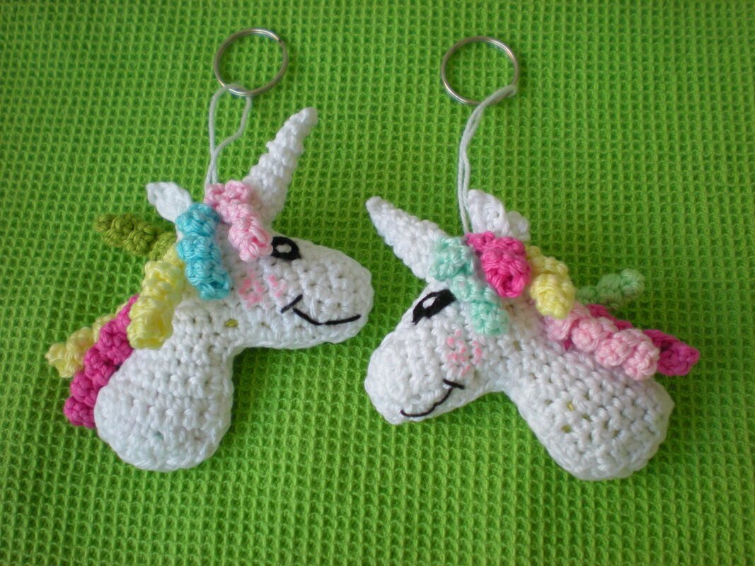 Keychain Unicorn Crochet Pattern - Image 2