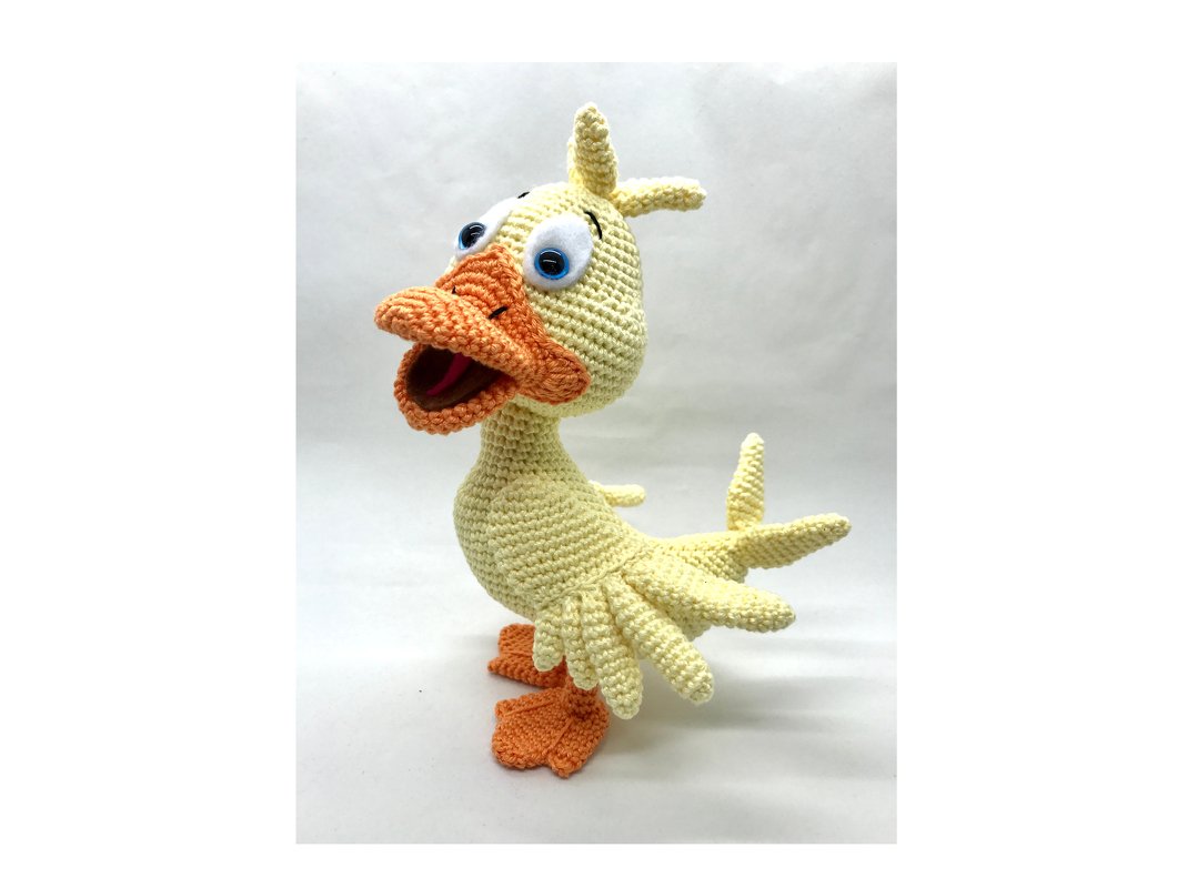 Schnattinchen, die kleine Ente Häkelanleitung