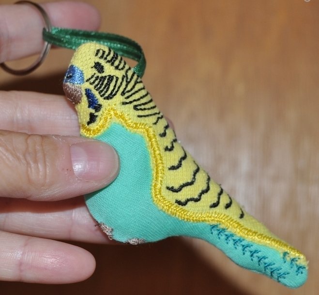 Ith Stickdatei Wellensittich Hansi für den 10x10 und 13x18 Rahmen - Bild 7