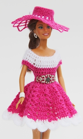 Crochet patterns: Doll clothes collection 'Swing'