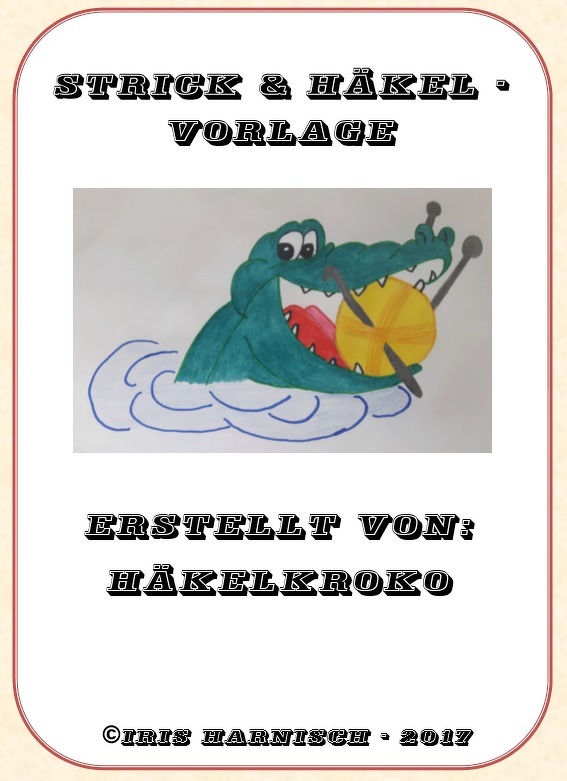 Strick- und Häkelvorlage für Damen, Herren und Kinder