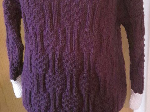 Anleitung Damen - Longpullover (Gr. 44-48)