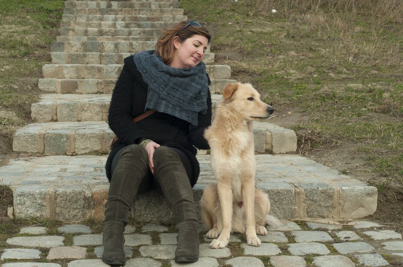 Strickanleitung für Schultertuch (oder Umhang) mit Lochmuster "Nite Flite"