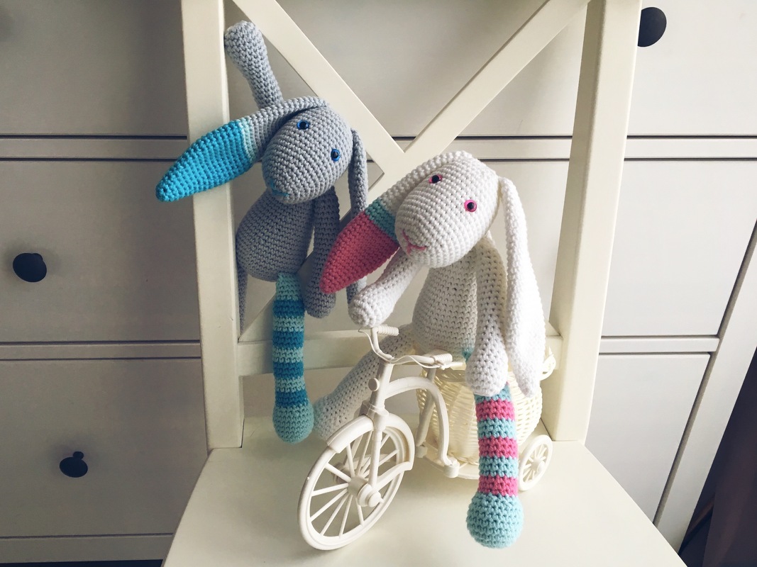 Häkelanleitung Hase Kuscheltier