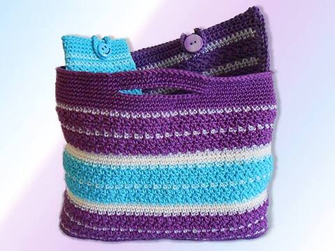 Häkelanleitung " Täschchen "