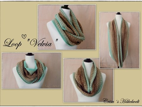 Häkelanleitung ++ Loop Velvia ++