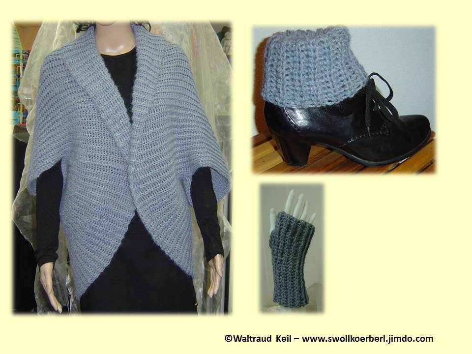 Seelenwärmer und Stulpen - gehäkelt wie gestrickt - einfach - Bild 2