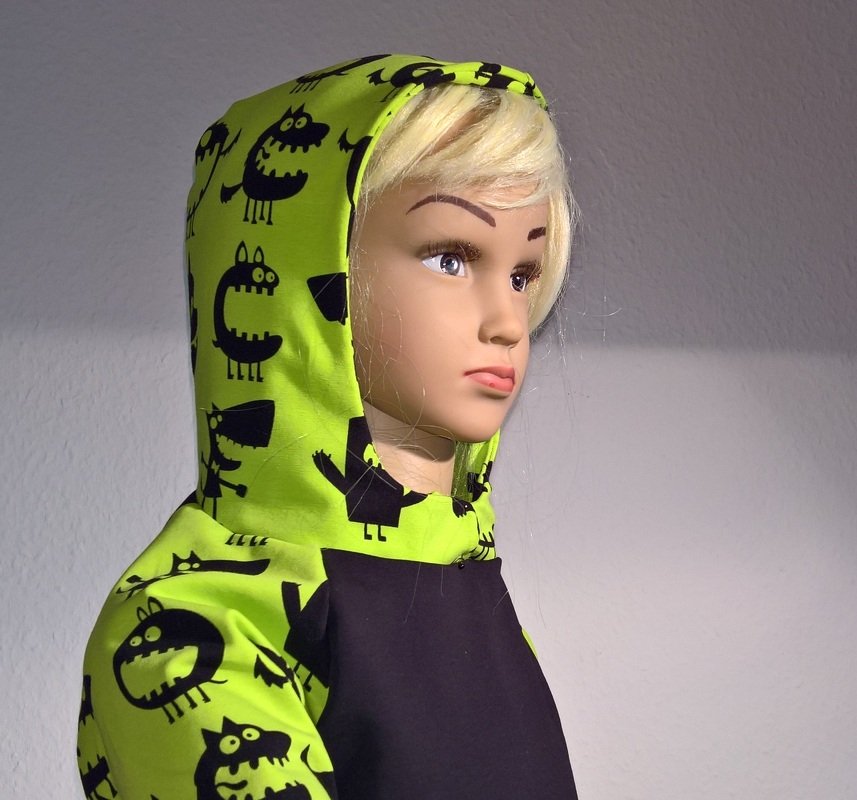 Raglan-Kindershirt, Größen 110/116 und 122/128 - Bild 3