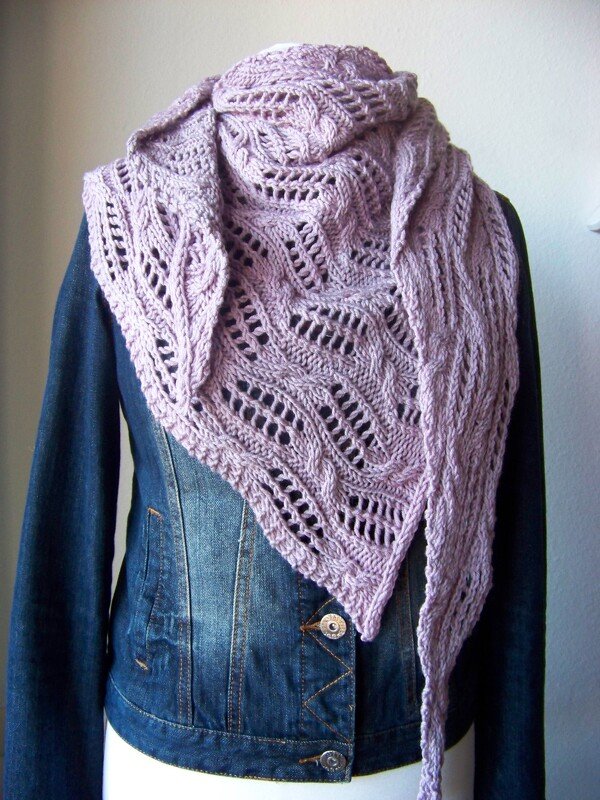 Knitting pattern Shawl "Hemera"