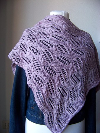 Knitting pattern Shawl "Hemera"