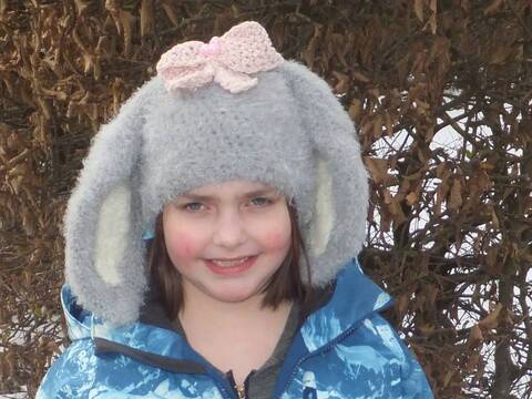 Mütze "Häschen" häkeln