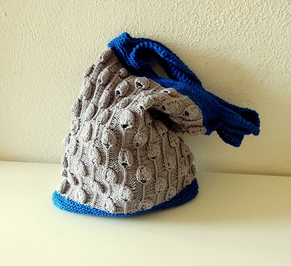 Market bag knitting Pattern "Onions and Garlic and more"