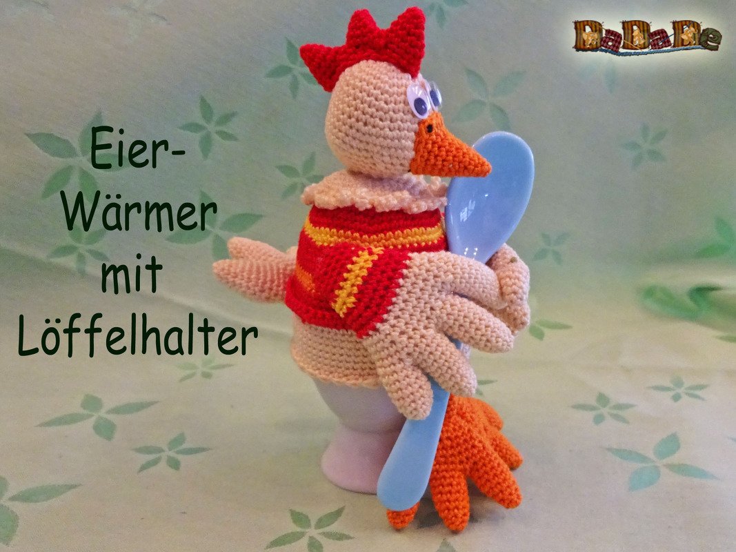 Eierwärmer Huhn, nicht nur zu Ostern - gehäkelt von Dadade - Bild 2