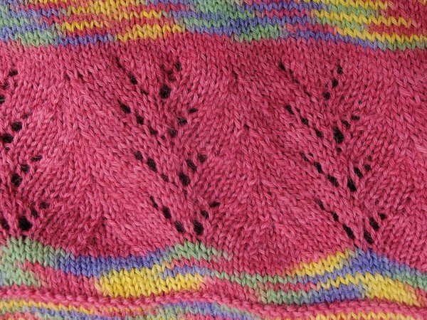Knitting Pattern Shawl Winter Dream