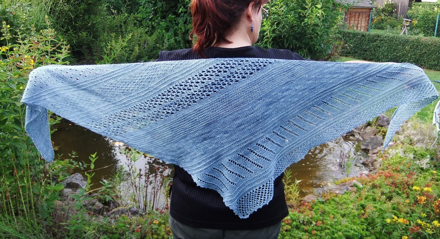 Knitting Pattern Shawl LaPuLi - Image 4