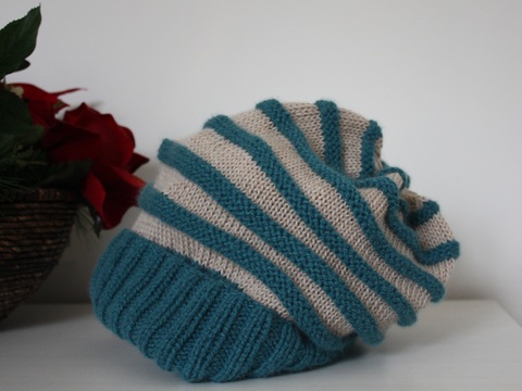 Yahriel - Mütze Beanie für Erwachsene Frauen - Anfänger - Strickanleitung