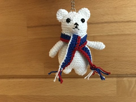 Polar Bear Key Fob