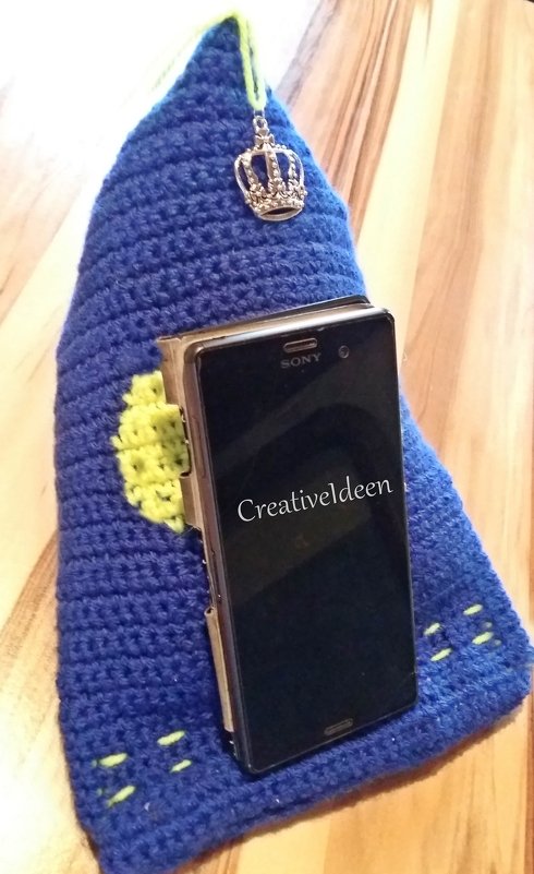 Häkelanleitung für Tabletkissen oder Handy